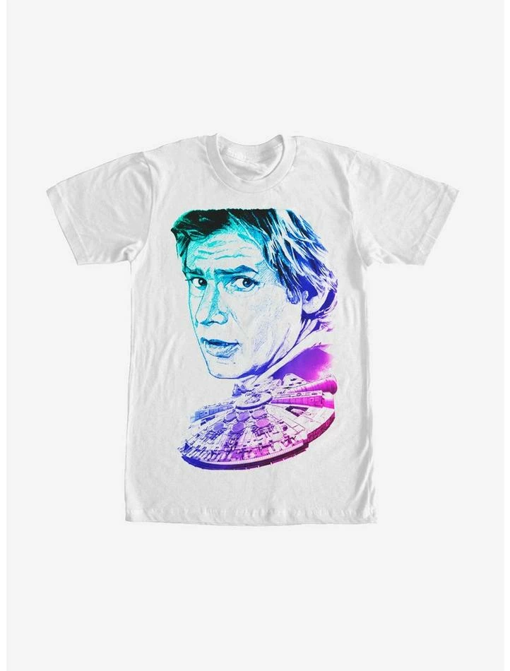 Budget ๐ Star Wars Han Solo Millennium Falcon T-Shirt ๐ 3 Budget ๐ Star Wars Han Solo Millennium Falcon T-Shirt ๐