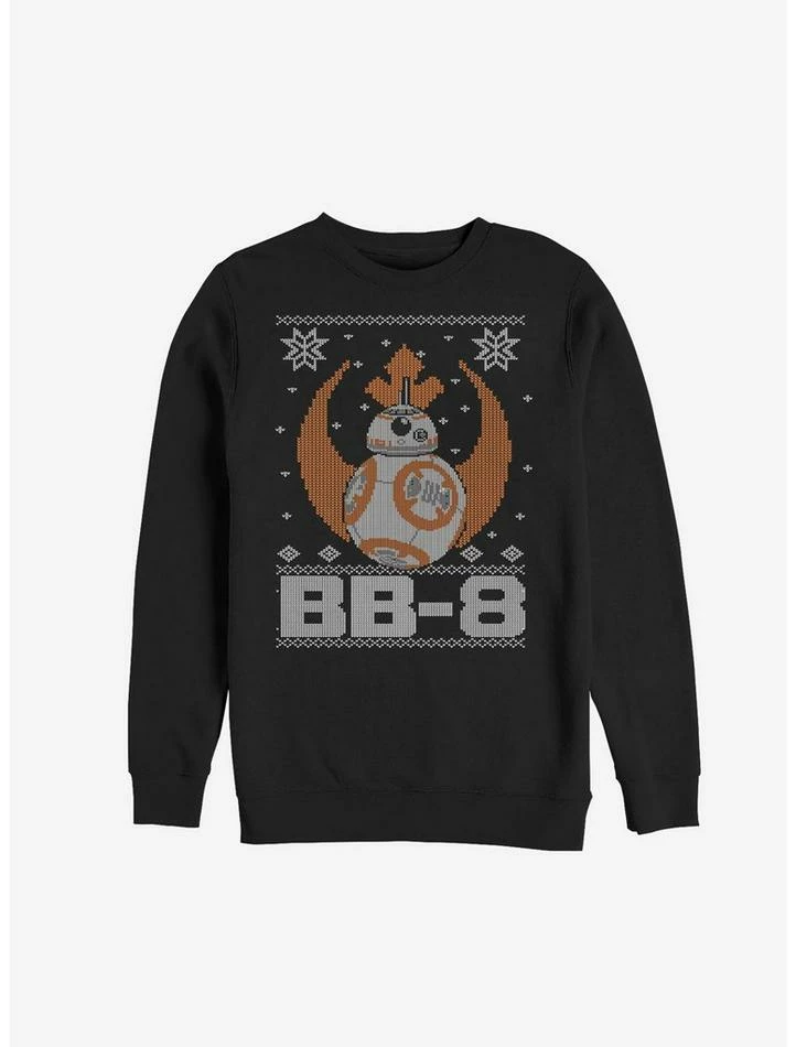 Promo 🛒 Star Wars Ugly 🎁 Christmas BB-8 Snow Sweatshirt ❤️ 3 Promo 🛒 Star Wars Ugly 🎁 Christmas BB-8 Snow Sweatshirt ❤️