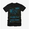 Best Sale 🛒 Star Wars Millennium Falcon Blueprint T-Shirt 🎉 -Star Wars Clothing Sales 11462840 hi