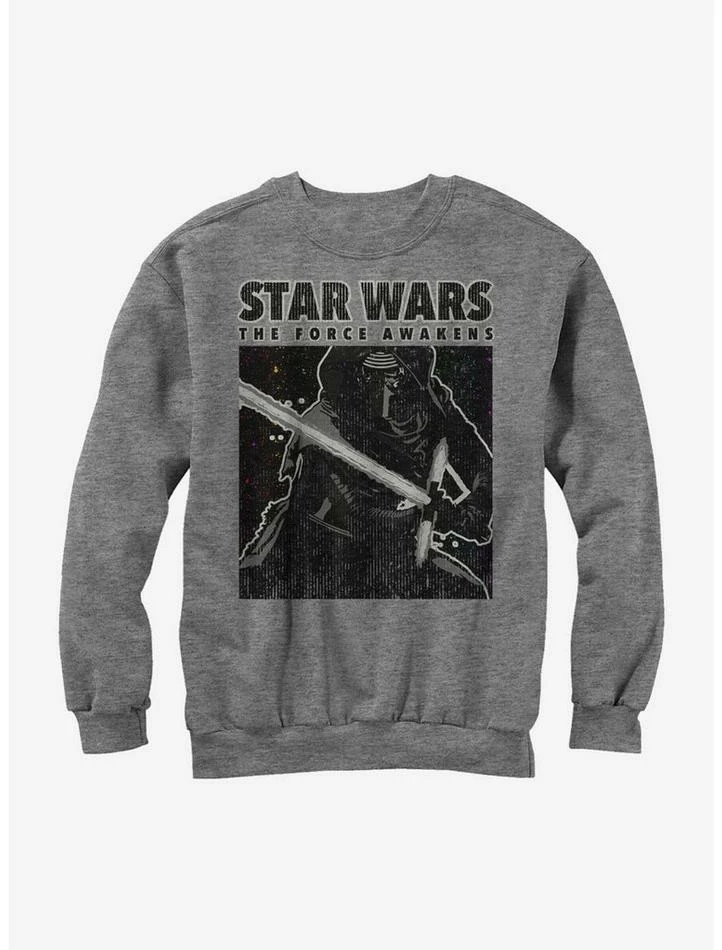 Cheap ⭐ Star Wars Kylo Ren Distressed Sweatshirt 🛒 3 Cheap ⭐ Star Wars Kylo Ren Distressed Sweatshirt 🛒