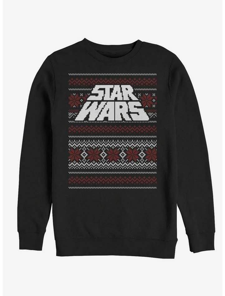 Brand new 😉 Star Wars Ugly ❄ Christmas Sweater Logo Sweatshirt 😀 3 Brand new 😉 Star Wars Ugly ❄ Christmas Sweater Logo Sweatshirt 😀