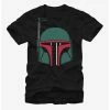 Budget 🌟 Star Wars Boba Fett Helmet T-Shirt 🔔 -Star Wars Clothing Sales 11465086 hi