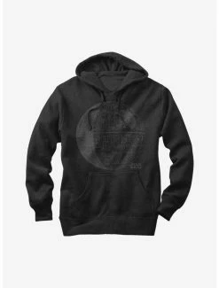 Cheap 😍 Star Wars Death Star Logo Hoodie 💯