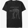 New 😉 Star Wars Constellation AT-AT Walker T-Shirt 🛒 -Star Wars Clothing Sales 11466556 hi