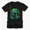 Best deal 🥰 Star Wars Hawaiian Print Boba Fett Helmet T-Shirt 🛒 -Star Wars Clothing Sales 11466856 hi