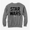 Cheap 🤩 Star Wars 1977 Logo Grey Sweatshirt 😉 -Star Wars Clothing Sales 11467544 hi