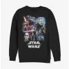 Hot Sale 👍 Star Wars: The Last Jedi Character Black Sweatshirt 🥰 -Star Wars Clothing Sales 11467613 hi