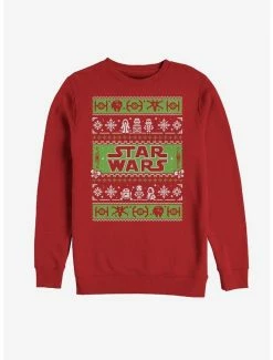 Best deal 🧨 Star Wars Ugly 🎅 Christmas Sweater Come to the Merry Side 👧 Girls Sweatshirt 🔥