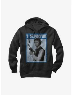 Deals ⭐ Star Wars Han Solo Quote I Know Hoodie 🌟