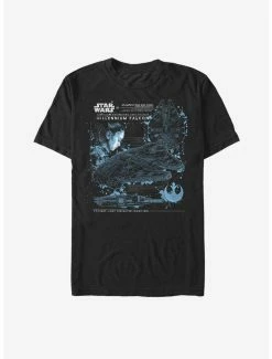 Best reviews of 😀 Star Wars Millennium Falcon Plans T-Shirt ✔️ -Star Wars Clothing Sales 11470983 hi 1