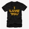 Best reviews of 😉 Star Wars Princess Leia I Love You T-Shirt 🔥 -Star Wars Clothing Sales 11470999 hi