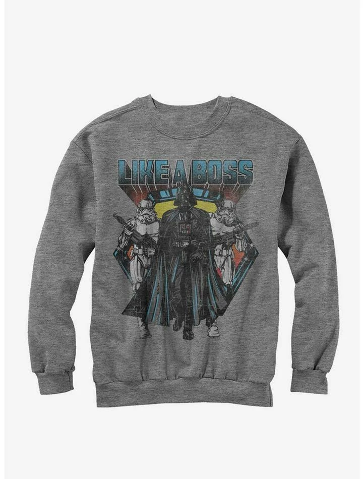 Cheap 🌟 Star Wars Vader Like a Boss Sweatshirt 🤩 3 Cheap 🌟 Star Wars Vader Like a Boss Sweatshirt 🤩