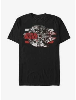 Cheap 🎁 Star Wars Millennium Falcon Profile T-Shirt 😉 -Star Wars Clothing Sales 11472691 hi