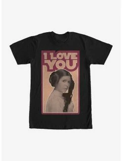 Deals ✨ Star Wars Princess Leia Quote I Love You T-Shirt ✔️ 7 Deals ✨ Star Wars Princess Leia Quote I Love You T-Shirt ✔️ -Star Wars Clothing Sales 11472709 hi