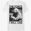 Wholesale 🌟 Star Wars Yoda Use the Force T-Shirt 🔥 -Star Wars Clothing Sales 11472801 hi