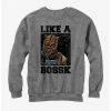 Cheapest 👏 Star Wars Bounty Hunter Like a Bossk Sweatshirt 🧨 -Star Wars Clothing Sales 11475655 hi