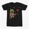 New 🔔 Star Wars Valentine's Day Boba Fett Cupid T-Shirt 🔔 -Star Wars Clothing Sales 11476028 hi