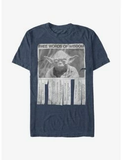 New ❤️ Star Wars Yoda Words of Wisdom T-Shirt 🔔 -Star Wars Clothing Sales 11483050 hi