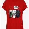 Cheapest 🧨 Star Wars 🎁 Christmas Boba It's Cold Outside 👧 Girls T-Shirt ⌛ -Star Wars Clothing Sales 11483859 hi