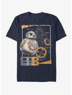 Buy 👍 Star Wars BB-8 Schematics T-Shirt 🎉 7 Buy 👍 Star Wars BB-8 Schematics T-Shirt 🎉 -Star Wars Clothing Sales 11485481 hi 1