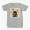 Flash Sale 🛒 Star Wars Valentine's Day Darth Vader T-Shirt 🧨 -Star Wars Clothing Sales 11486276 hi