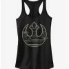 Flash Sale 🛒 Star Wars Rebel Logo Streak 👧 Girls Tank Top 😀 -Star Wars Clothing Sales 11487895 hi