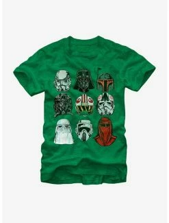 Best Sale 👏 Star Wars Character Helmets T-Shirt 🤩