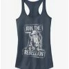 Brand new 👍 Star Wars R2-D2 Join the Rebellion 👧 Girls Tank 👍 -Star Wars Clothing Sales 11488649 hi