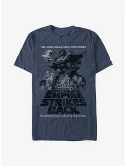 Wholesale 😀 Star Wars Episode V The Empire Strikes Back Galaxy Near You Poster T-Shirt 🛒 -Star Wars Clothing Sales 11489205 hi