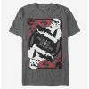 Promo 🎉 Star Wars Stormtrooper Death Star Card T-Shirt ✔️ -Star Wars Clothing Sales 11489646 hi