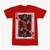 Discount 🎁 Star Wars Vader in the Cards T-Shirt 🧨 -Star Wars Clothing Sales 11490576 hi