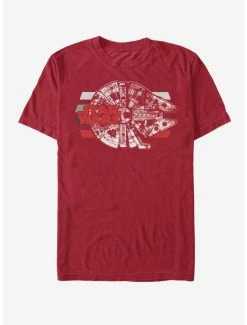 Cheap 🎁 Star Wars Millennium Falcon Profile T-Shirt 😉 -Star Wars Clothing Sales 11492473 hi 1