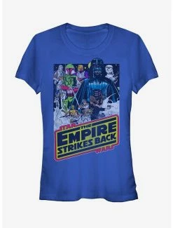 Best Sale 😀 Star Wars Episode V Empire Strikes Back 👧 Girls T-Shirt 🎉 -Star Wars Clothing Sales 11492696 hi