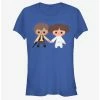 Budget 😀 Star Wars Cute Cartoon Han Leia Love 👧 Girls T-Shirt ✨ -Star Wars Clothing Sales 11493051 hi