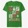 Coupon 🔔 Star Wars ❄ Christmas Panels T-Shirt 🎉 -Star Wars Clothing Sales 11493584 hi