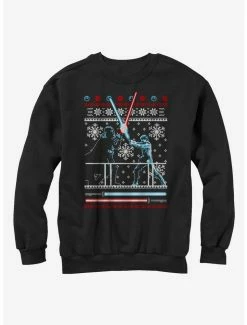 Brand new 🧨 Star Wars Ugly 🎄 Christmas Sweater Duel 👧 Girls Sweatshirt 🎉