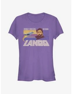 Best Pirce 🛒 Star Wars Double-Crossing Lando 👧 Girls T-Shirt ❤️