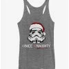 New ✔️ Star Wars 🎁 Christmas Stormtrooper Naughty List 👧 Girls Tanks 🛒 -Star Wars Clothing Sales 11529501 hi