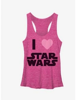 Cheapest 🎁 Star Wars True Love 👧 Girls Tanks 🤩