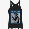 Brand new 🧨 Star Wars Han Solo Quote I Know 👧 Girls Tanks ❤️ -Star Wars Clothing Sales 11530577 hi