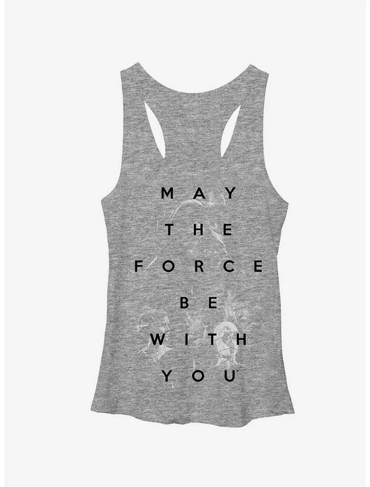 Flash Sale 💯 Star Wars May the Force Be With You 👧 Girls Tanks 🌟 3 Flash Sale 💯 Star Wars May the Force Be With You 👧 Girls Tanks 🌟