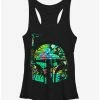 Hot Sale 👍 Star Wars Hawaiian Print Boba Fett Helmet 👧 Girls Tank Top 🛒 -Star Wars Clothing Sales 11531977 hi