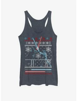 Top 10 🎉 Star Wars Ugly 🎄 Christmas Sweater Duel 👧 Girls Tanks 🤩