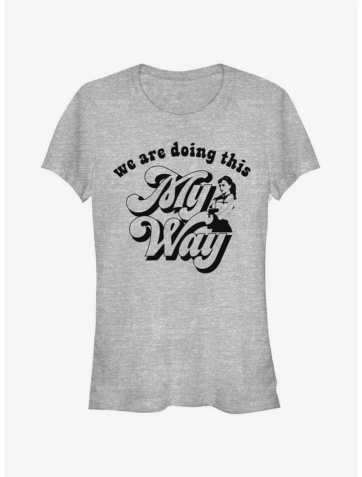 Brand new 😉 Star Wars Han Solo Qi'ra My Way 👧 Girls T-Shirt 🥰 3 Brand new 😉 Star Wars Han Solo Qi'ra My Way 👧 Girls T-Shirt 🥰