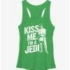 Cheapest 🎁 Star Wars St. Patrick's Day Kiss Me I'm a Jedi 👧 Girls Tank 🧨 -Star Wars Clothing Sales 11533488 hi