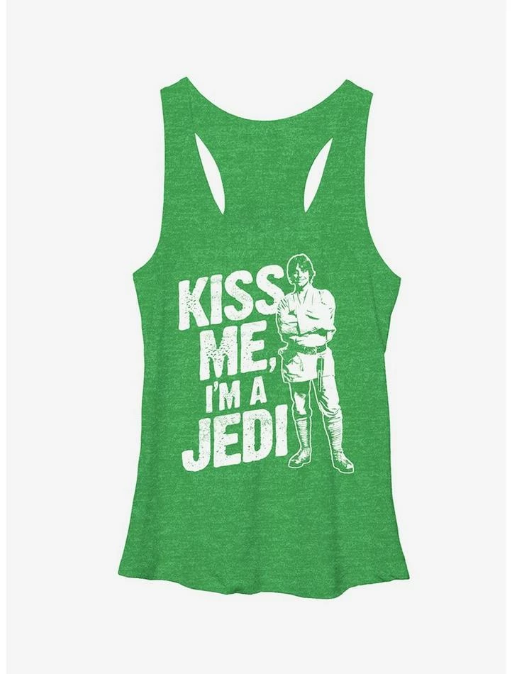 Cheapest ๐ Star Wars St. Patrick's Day Kiss Me I'm a Jedi ๐ง Girls Tank ๐งจ 3 Cheapest ๐ Star Wars St. Patrick's Day Kiss Me I'm a Jedi ๐ง Girls Tank ๐งจ