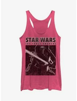 Cheap ⭐ Star Wars Kylo Ren Distressed 👧 Girls Tanks 🛒