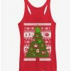Brand new 👏 Star Wars Ugly 🎄 Christmas Sweater Tree 👧 Girls Tanks 👍 -Star Wars Clothing Sales 11534179 hi