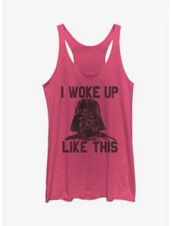 Cheapest 🛒 Star Wars Darth Vader Woke Up Like This 👧 Girls Tanks 🎁