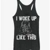 Best Pirce 💯 Star Wars Darth Vader Woke Up Like This 👧 Girls Tanks 🎁 -Star Wars Clothing Sales 11535026 hi